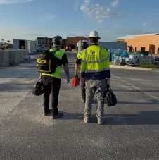CEOS crew walking the jobsite