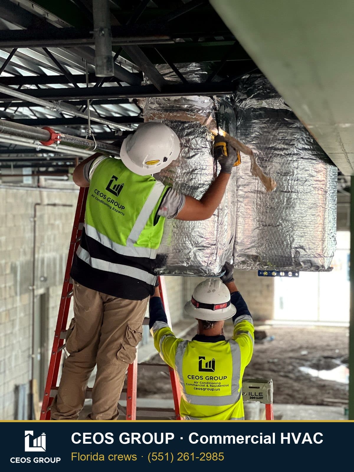 Ductwork installation